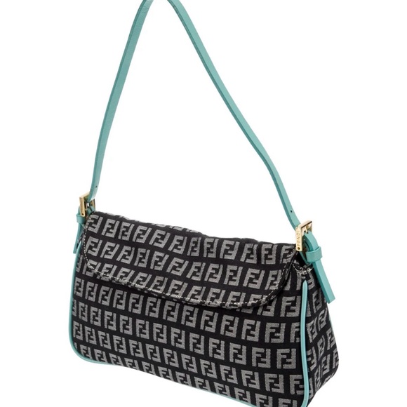 FENDI Zucchino FF Baguette - Picture 2 of 5